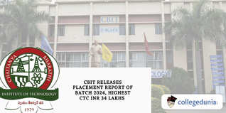 CBIT Releases Placement Report of Batch 2024, Highest CTC INR 34 Lakhs